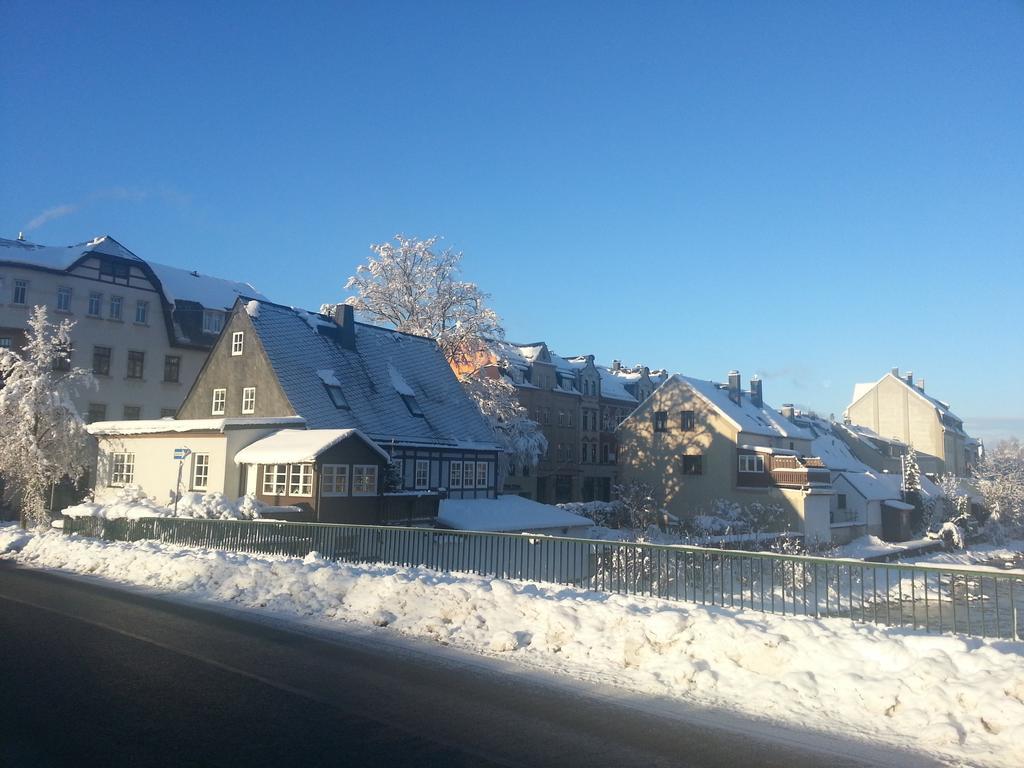Pension Zur Wartburg Olbernhau Buitenkant foto